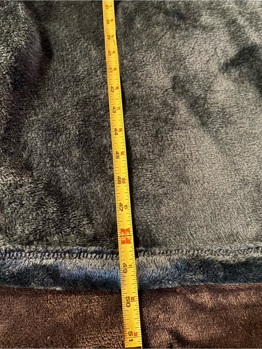 Berkshire Medium Plush Long Shawl Collar Robe - Deep Teal NWT - Picture 12 of 14